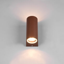 Φωτιστικό Τοίχου Trio Lighting ROYA  2x GU10 Σκουριά Χυτό Αλουμίνιο IP44  – 204260224