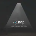 LED φωτιστικό δρόμου V-TAC PRO Samsung Chip 100W 6500Κ Γκρί σώμα – 20427