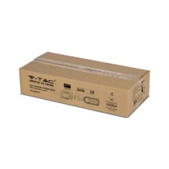 LED φωτιστικό δρόμου V-TAC PRO Samsung Chip με Αισθητήρα Φωτός 50W 5000lm 4000Κ Γκρί – 20432