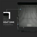 LED Προβολέας 30W V-TAC PRO Samsung Chip Μαύρος 100° 4720lm Αδιάβροχος IP65 Ψυχρό 6400K – 20450
