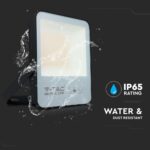 LED Προβολέας 30W V-TAC PRO Samsung Chip Μαύρος 100° 4720lm Αδιάβροχος IP65 Ψυχρό 6400K – 20450