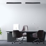 LED Γραμμικό Φωτιστικό V-TAC SAMSUNG 120cm 40W Dimmable Οροφής Μαύρο 4000K V-TAC – 21463