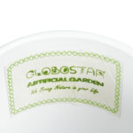 GloboStar® Artificial Garden KARPATHOS 20463 ΣΕΤ 3 Πήλινα Κεραμικά Κασπώ Γλάστρες – Flower Pots Λευκό A:Φ10cm x Υ10cm B:Φ13cm x Υ13.5cm C:Φ16cm x Υ16.5cm