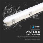 LED Φωτιστικό 48W Τύπου Φθορίου 150cm V-TAC PRO Samsung Chip 120° 5760lm με Ανιχνευτή Κίνησης IP65 Ψυχρό 6400K – 20471