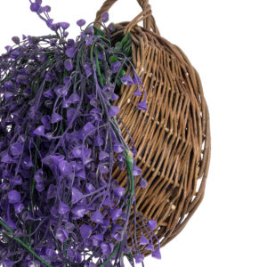 GloboStar® Artificial Garden GOLDEN BELL WILLOW 3 HANGING PLANT 20631 Κρεμαστό Τεχνητό Διακοσμητικό Φυτό Ιτίας  Y110cm