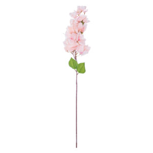 GloboStar® Artificial Garden BOUGAUVILLEA BRANCH 20660 Τεχνητό Διακοσμητικό Κλαδί Μπουκανβίλιας Ροζ – Πορτοκαλί Y80cm