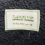 GloboStar® Artificial Garden OLYMPIA 20719 Επιδαπέδιο Πολυεστερικό Τσιμεντένιο Κασπώ Γλάστρα – Flower Pot Μαύρο Φ55 x Υ60cm