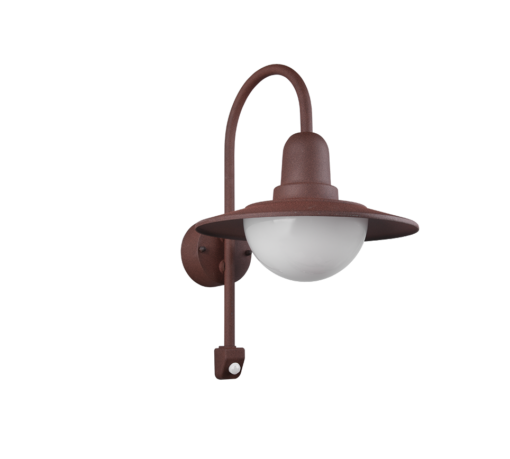 Φωτιστικό Τοίχου Trio Lighting   E27 Σκουριά Αλουμίνιο   IP44 207269124