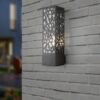 Φωτιστικό Τοίχου Trio Lighting   E27 Ανθρακί Ατσάλι   IP44 207360142