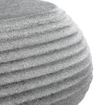 GloboStar® Artificial Garden FLORENCE 20750 Επιδαπέδιο Πολυεστερικό Τσιμεντένιο Κασπώ Γλάστρα – Flower Pot Γκρι Μ108 x Π72 x Υ40cm