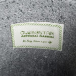 GloboStar® Artificial Garden RONDA 20760 Επιδαπέδιο Πολυεστερικό Τσιμεντένιο Κασπώ Γλάστρα – Flower Pot Γκρι Μ54 x Π48 x Υ104cm