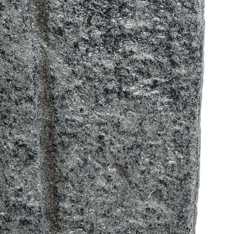 GloboStar® Artificial Garden PELLEGRINO 20765 Επιδαπέδιο Πολυεστερικό Τσιμεντένιο Κασπώ Γλάστρα – Flower Pot Γκρι Μ100 x Π31 x Υ60cm