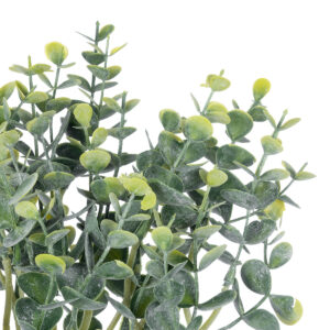 GloboStar® Artificial Garden EUCALYPTYS BRANCH  20775 Τεχνητό Διακοσμητικό Κλαδί Ευκαλύπτου Y37cm