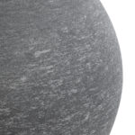 GloboStar® Artificial Garden COLUMBIA 20798 Επιδαπέδιο Πολυεστερικό Τσιμεντένιο Κασπώ Γλάστρα – Flower Pot Γκρι Φ60 x Υ51cm