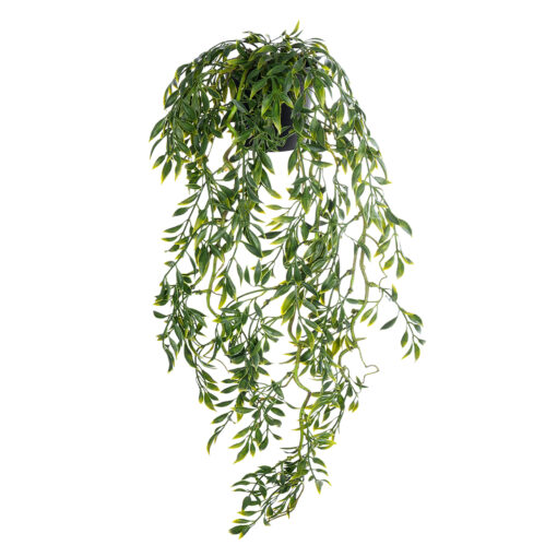 GloboStar® Artificial Garden HANGING NANDINA 20868 – Τεχνητό Κρεμαστό Διακοσμητικό Φυτό Ναντίνα Φ20 x Y60cm