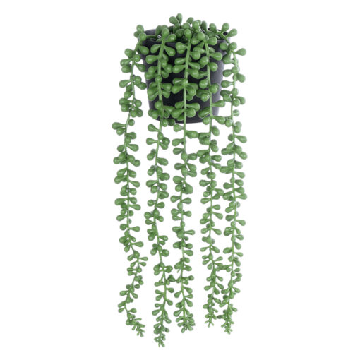 GloboStar® Artificial Garden HANGING LOVER’S TEARS 20878 – Τεχνητό Κρεμαστό Διακοσμητικό Φυτό Lover’s Tears Φ12 x Y40cm