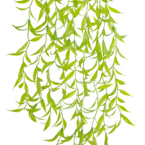 GloboStar® Artificial Garden HANGING CAMELIA LEAF 20879 – Τεχνητό Κρεμαστό Διακοσμητικό Φυτό Φύλλο Καμέλιας Φ31 x Y80cm