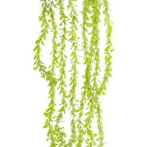 GloboStar® Artificial Garden HANGING MYRTLE 20881 – Τεχνητό Κρεμαστό Διακοσμητικό Φυτό Μυρτιά Φ21 x Y80cm