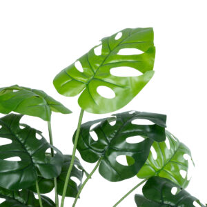 GloboStar® Artificial Garden MONSTERA PLANT 20909 – Διακοσμητικό Φυτό Μονστέρα Φ50 x Υ75cm