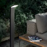 IDEAL LUX Φωτιστικό Κολωνάκι Κήπου STYLE LED 9W 4000K IP54 Μαύρου Χρώματος – 322216