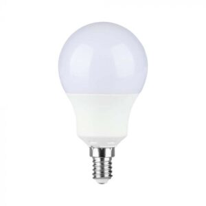 LED Λάμπα E14 A60 V-TAC Samsung Chip 8.5W 2000lm Θερμό 3000K – 21114