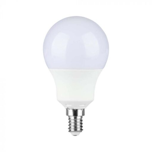 LED Λάμπα E14 A60 V-TAC Samsung Chip 8.5W 2000lm Θερμό 3000K – 21114