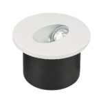 LED Spot Χωνευτό Λευκό Στρογγυλό για Σκαλοπάτια 3W V-TAC  Θερμό Λευκό 3000K – 211207