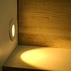 LED Spot Χωνευτό για Σκαλοπάτια 3W V-TAC Λευκό Στρογγυλό Χωνευτό Φυσικό 4000K – 211208