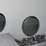 Επιτοίχιο Φωτιστικό LED για Σκαλοπάτια 2W V-TAC Μαύρο Στρογγυλό Αδιάβροχο IP65 Φυσικό 4000K – 211316