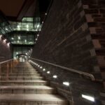 Επιτοίχιο Φωτιστικό LED για Σκαλοπάτια 3W V-TAC Γκρι Ορθογώνιο Αδιάβροχο IP65 Θερμό 3000K – 211331