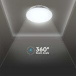 Πλαφονιέρα LED Designer 30W/60W/30W Στρογγυλή με κυματισμό Dimmable 3 σε 1 V-TAC – 2114611