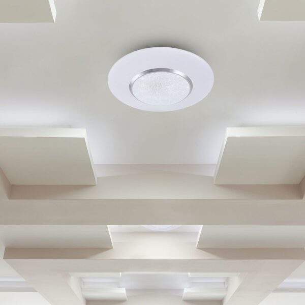 Πλαφονιέρα LED 30W/60W/30W Στρογγυλή με Τηλεχειριστήριο Dimmable CCT V-TAC – 2114621
