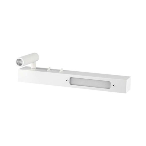 LED απλίκα 3W+6W 3000K θερμό λευκό με λευκό σώμα V-TAC – 211488