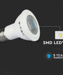 LED Λάμπα E27 PAR20 5.8W V-TAC Samsung Chip Ψυχρό   6500K – 21149