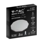 Πλαφονιέρα LED Designer 30W/60W/30W Στρογγυλή Dimmable 3 σε 1 V-TAC – 2114921