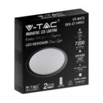Πλαφονιέρα LED Designer 36W/72W/36W Στρογγυλή Dimmable 3 σε 1 V-TAC – 2114951