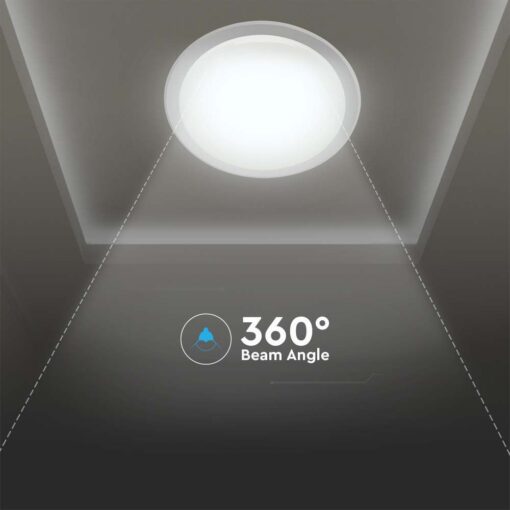 Πλαφονιέρα LED Designer 36W/72W/36W Στρογγυλή Dimmable 3 σε 1 V-TAC – 2114951
