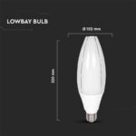 LED Λάμπα E40 60W V-TAC PRO Samsung Chip 300° 6500lm Φυσικό Λευκό 4000K – 21187
