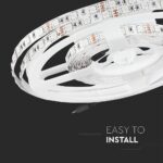 LED Ταινία 7W V-TAC Dimmable 900lm/m Πολύχρωμη RGB 5 Μέτρα – 212120