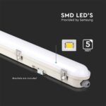 LED Φωτιστικό-Φως Ασφαλείας 48W Τύπου Φθορίου 150cm V-TAC PRO Samsung Chip 120° 5760lm Αδιάβροχο IP65 Φυσικό 4000K – 2120221
