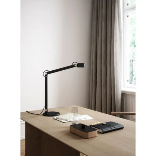 Επιτραπέζιο Φωτιστικό Γραφείο DFTP  Nobu LED 6W 2700K Μαύρου Χρώματος – 2120405003