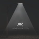 Φωτιστικό Δρόμου LED 150W SAMSUNG Γκρι με Αισθητήρα Φωτός 17220lm 4000K IP65 V-TAC – 2120436