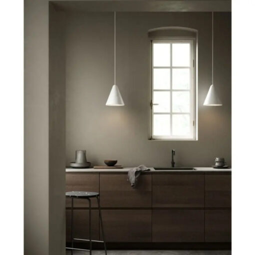 Κρεμαστό Φωτιστικό DFTP  Nono 23.5 1xE27 Λευκού Χρώματος – 2120503001