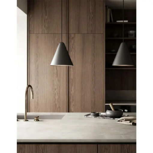 Κρεμαστό Φωτιστικό DFTP  Nono 23,5 1xE27 Μαύρου Χρώματος – 2120503003