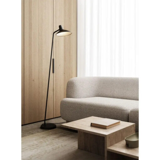 Φωτιστικό Δαπέδου DFTP  Darci 1xE14 Μαύρου Χρώματος – 2120584003