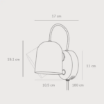 Επιτοίχιο Φωτιστικό DFTP  Angle 1xGU10 Λευκού Χρώματος – 2120601001