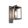 Φωτιστικό Τοίχου Trio Lighting LUNGA 1x E27 Ανθρακί Χυτό Αλουμίνιο IP44, Αισθητήρας φωτός – 212060142