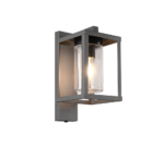 Φωτιστικό Τοίχου Trio Lighting LUNGA 1x E27 Ανθρακί Χυτό Αλουμίνιο IP44, Αισθητήρας φωτός – 212060142