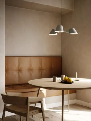 Κρεμαστό Φωτιστικό DFTP  Stay 3-Spot 3xE27 Γκρι Χρώματος – 2120703010