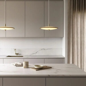 Κρεμαστό Φωτιστικό DFTP LED 23W 3000K Χρώματος Ορειχάλκου  – 2120773035